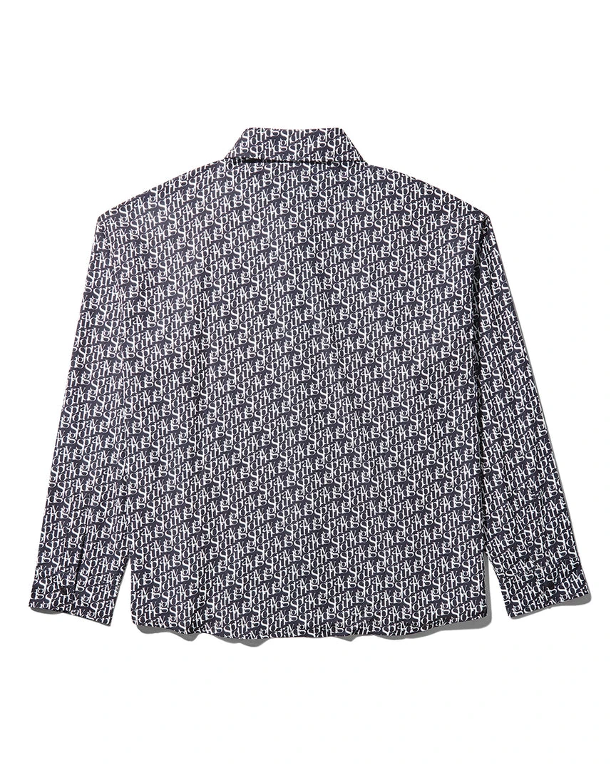 SPRAYGROUND® SG ALL DAY BUTTON DOWN (BLACK) 4 SPRAYGROUND® SG ALL DAY BUTTON DOWN (BLACK)