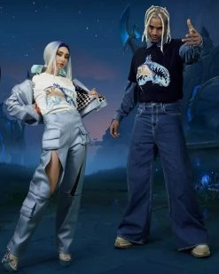 SPRAYGROUND® LEAGUE OF LEGENDS FIZZ T-SHIRT (BLACK)