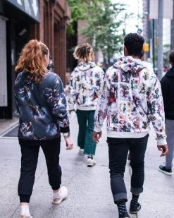 SPRAYGROUND® STREET FIGHTER KNOCKOUT HOODY (WHITE)