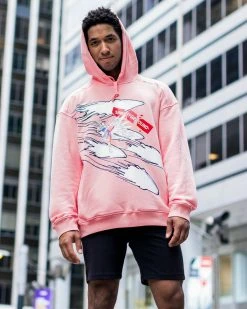 SPRAYGROUND® STREET FIGHTER CHUN LI SENRETSUKYAKU HOODY (PINK)