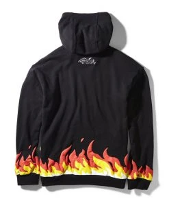 SPRAYGROUND® APPAREL+GEAR STREET FIGHTER DHALSIM YOGA INFERNO HOODY (BLACK)