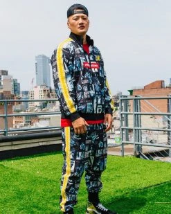 SPRAYGROUND® BRUCE LEE ICON TRACKSUIT PANTS APPAREL+GEAR