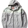 SPRAYGROUND® MONEY STACKS WINDBREAKER (GREY) APPAREL+GEAR