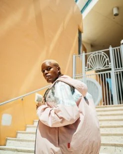 SPRAYGROUND® MONEY STACKS WINDBREAKER (PINK) APPAREL+GEAR