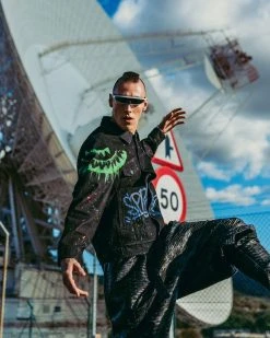 SPRAYGROUND® APPAREL+GEAR BY DBD DENIM JACKET (BLACK)