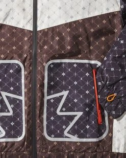 SPRAYGROUND® V.V.I.P. ZIP UP HOODED WINDBREAKER APPAREL+GEAR