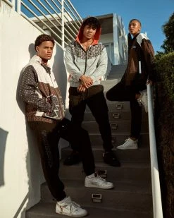 SPRAYGROUND® V.V.I.P. ZIP UP HOODED WINDBREAKER APPAREL+GEAR