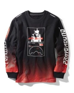 SPRAYGROUND® FORMULA 1 SHARK TRACK CREW APPAREL+GEAR