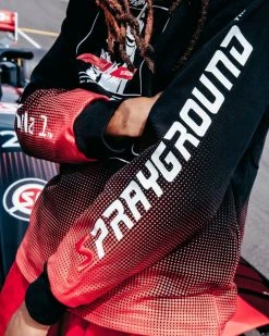 SPRAYGROUND® FORMULA 1 SHARK TRACK CREW APPAREL+GEAR