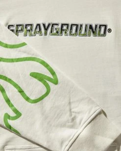 SPRAYGROUND® FIRE HOODY (WHITE) APPAREL+GEAR