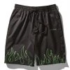 SPRAYGROUND® APPAREL+GEAR FIRE SHORTS (BLACK)