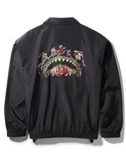 SPRAYGROUND® APPAREL+GEAR STREET FIGHTER SUPER VILLAINS JACKET (BLACK)