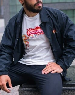 SPRAYGROUND® APPAREL+GEAR STREET FIGHTER SUPER VILLAINS JACKET (BLACK)