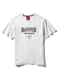 SPRAYGROUND® APPAREL+GEAR BRUCE LEE WISDOM T-SHIRT (WHT)