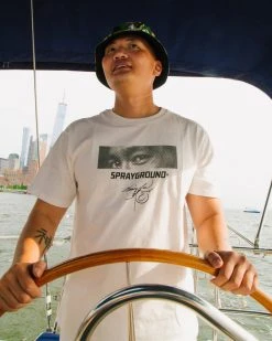 SPRAYGROUND® APPAREL+GEAR BRUCE LEE WISDOM T-SHIRT (WHT)