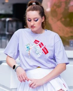 SPRAYGROUND® STREET FIGHTER CHUN LI SENRETSUKYAKU T-SHIRT (WHITE)