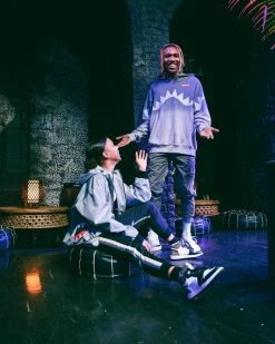 SPRAYGROUND® APPAREL+GEAR SG TRACK PANTS (BLK)