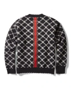 SPRAYGROUND® MONEYGRAM KNIT CREW (BLACK)