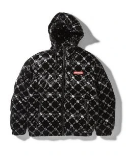 SPRAYGROUND® MONEYGRAM PUFFER JACKET (BLACK)