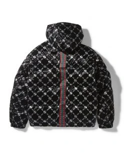 SPRAYGROUND® MONEYGRAM PUFFER JACKET (BLACK)