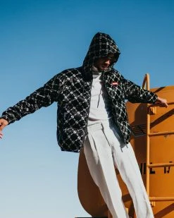 SPRAYGROUND® MONEYGRAM PUFFER JACKET (BLACK)