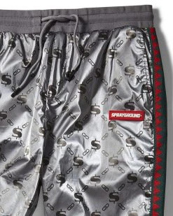 SPRAYGROUND® MONEYGRAM JOGGER (PLATINUM) APPAREL+GEAR
