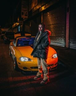 SPRAYGROUND® SHARK CAMO FUR HOOD WINTER COAT