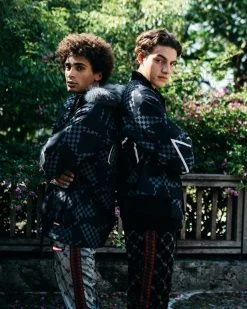 SPRAYGROUND® SHARK CAMO FUR HOOD WINTER COAT