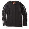 SPRAYGROUND® APPAREL+GEAR EMBOSSED SHARK CREW (BLACK)