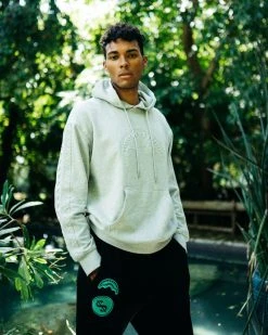 SPRAYGROUND® EMBOSSED SHARK HOODY (GRAY) APPAREL+GEAR