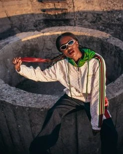 SPRAYGROUND® APPAREL+GEAR FIFTH AVENUE WINDBREAKER (BEIGE)