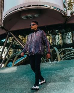 SPRAYGROUND® APPAREL+GEAR FIFTH AVENUE WINDBREAKER (BLACK)