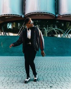 SPRAYGROUND® APPAREL+GEAR FIFTH AVENUE WINDBREAKER (BLACK)