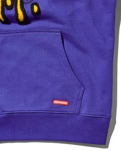 SPRAYGROUND® APPAREL+GEAR DRIP SHARK SMILEY HOODY (ROYAL BLUE)