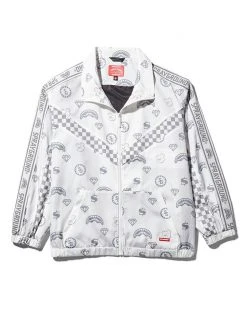 SPRAYGROUND® ZIP FRONT MONOGRAM WINDBREAKER APPAREL+GEAR