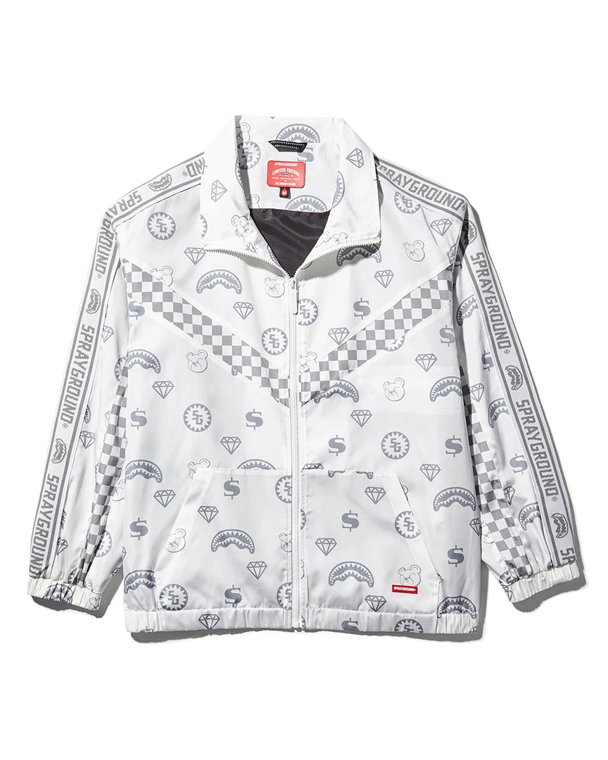 SPRAYGROUND® ZIP FRONT MONOGRAM WINDBREAKER APPAREL+GEAR 3 SPRAYGROUND® ZIP FRONT MONOGRAM WINDBREAKER APPAREL+GEAR