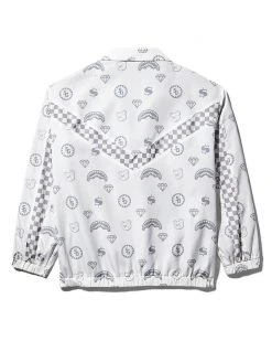 SPRAYGROUND® ZIP FRONT MONOGRAM WINDBREAKER APPAREL+GEAR