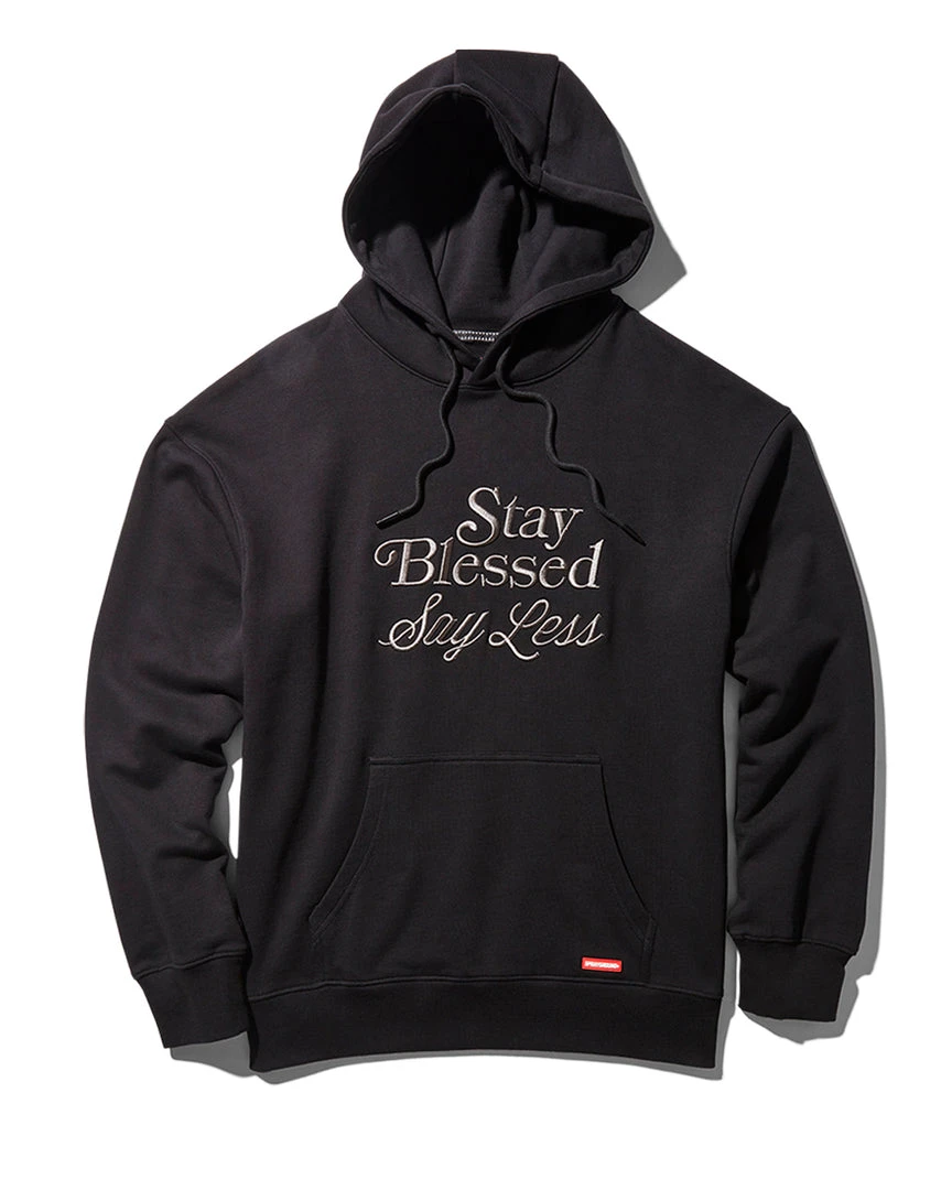 SPRAYGROUND® APPAREL+GEAR STAY BLESSED SAY LESS HOODY 3 SPRAYGROUND® APPAREL+GEAR STAY BLESSED SAY LESS HOODY