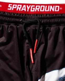 SPRAYGROUND® DRAGON WAVE CORTO SWIM TRUNKS (BLACK) SWIMWEAR