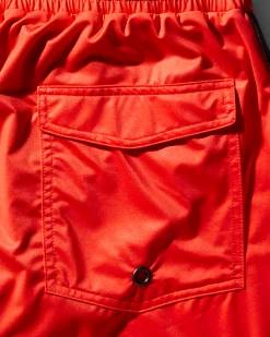 SPRAYGROUND® JAPAN WAVE CORTO SWIM TRUNKS (RED) SWIMWEAR