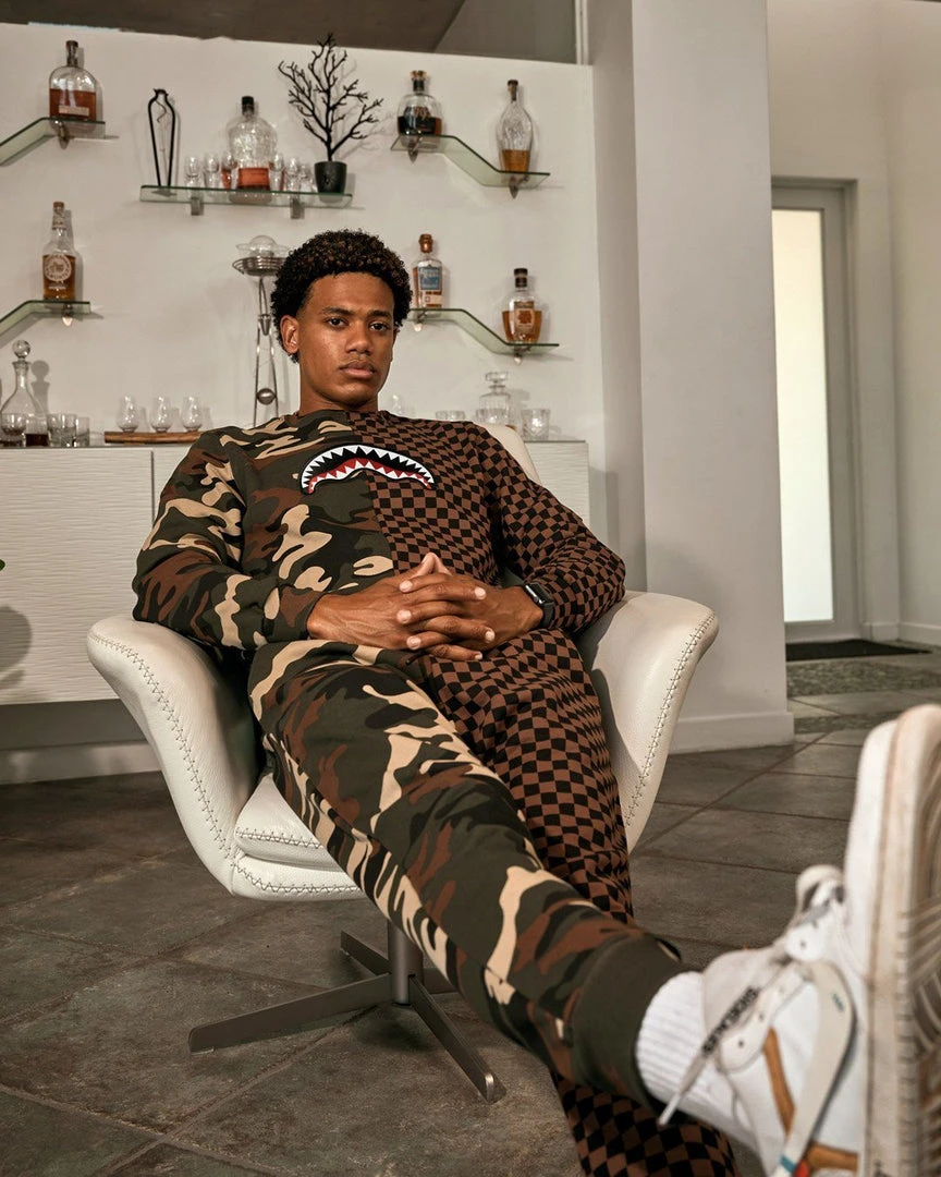 SPRAYGROUND® APPAREL+GEAR JUNGLE PARIS ITALIA CREW 8 SPRAYGROUND® APPAREL+GEAR JUNGLE PARIS ITALIA CREW