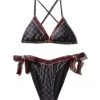 SPRAYGROUND® MIDNIGHT MONEYGRAM BIKINI SWIMWEAR
