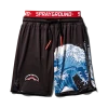 SPRAYGROUND® SWIMWEAR KIDS JAPAN WAVE SWIM TRUNKS (BLACK) 2 SPRAYGROUND® SWIMWEAR KIDS JAPAN WAVE SWIM TRUNKS (BLACK)