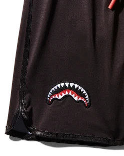 SPRAYGROUND® SWIMWEAR KIDS JAPAN WAVE SWIM TRUNKS (BLACK)