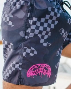 SPRAYGROUND® SWIMWEAR DRIP SHOTO SWIM TRUNKS