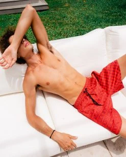 SPRAYGROUND® VENI VIDI VICI SHOTO SWIM TRUNKS SWIMWEAR