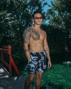 SPRAYGROUND® MONEY NIGHT SHOTO SWIM TRUNKS SWIMWEAR