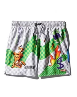 SPRAYGROUND® WTF ART SHOTO SWIM TRUNKS SWIMWEAR