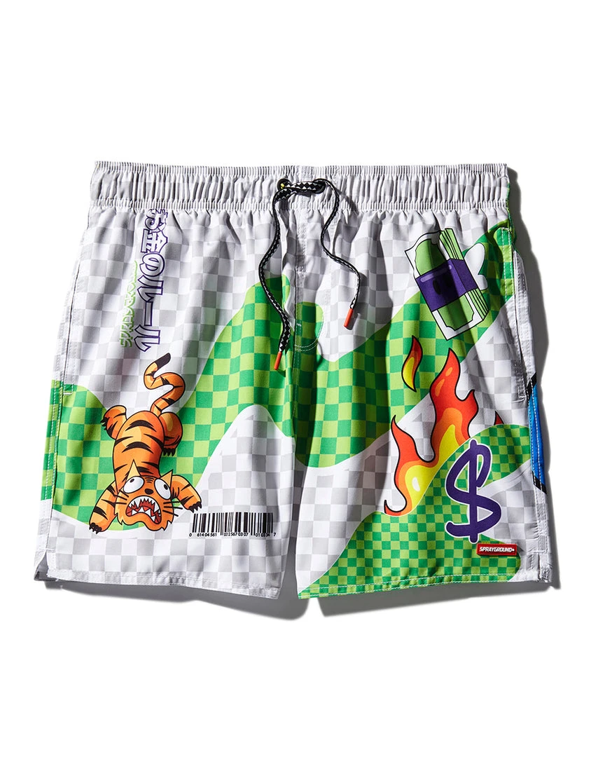 SPRAYGROUND® WTF ART SHOTO SWIM TRUNKS SWIMWEAR 3 SPRAYGROUND® WTF ART SHOTO SWIM TRUNKS SWIMWEAR