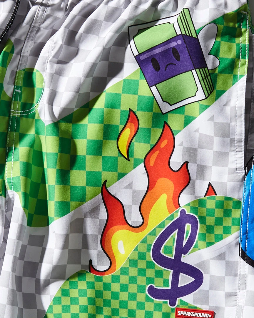 SPRAYGROUND® WTF ART SHOTO SWIM TRUNKS SWIMWEAR 9 SPRAYGROUND® WTF ART SHOTO SWIM TRUNKS SWIMWEAR